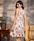 Mid Skirt Elegant Tied Ruffled Dress